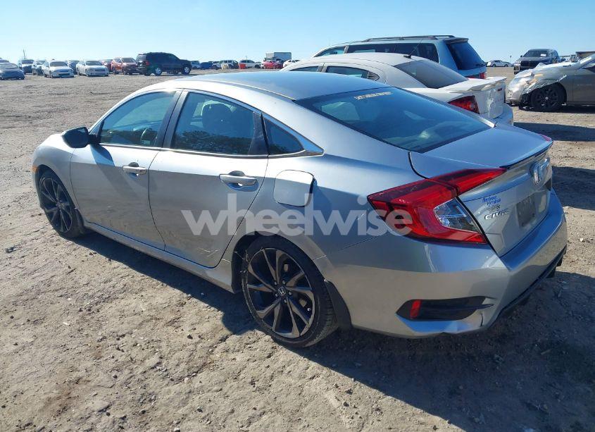 Photo 3 of 2020 Honda Civic SPORT (VIN 2HGFC2F86LH542750)
