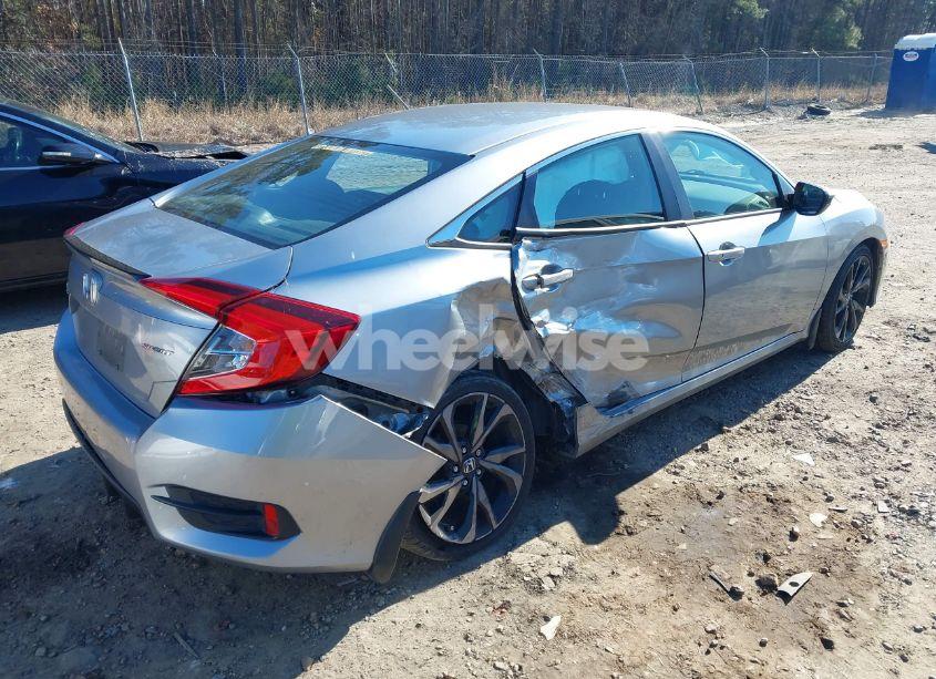 Photo 4 of 2020 Honda Civic SPORT (VIN 2HGFC2F86LH542750)