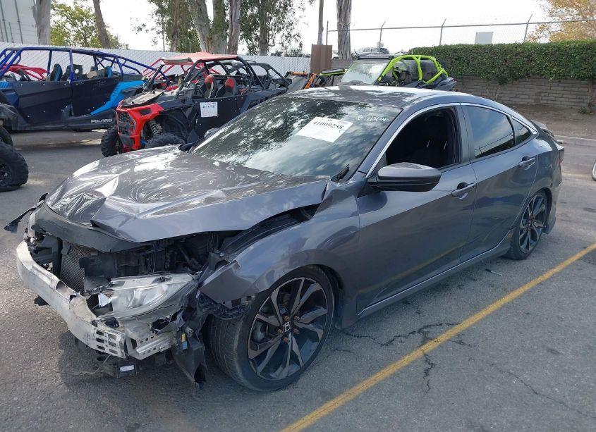 Photo 2 of 2020 Honda Civic SPORT (VIN 2HGFC2F86LH545096)