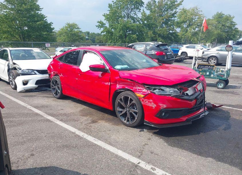 2020 Honda Civic SPORT (VIN 2HGFC2F86LH555224) main photo