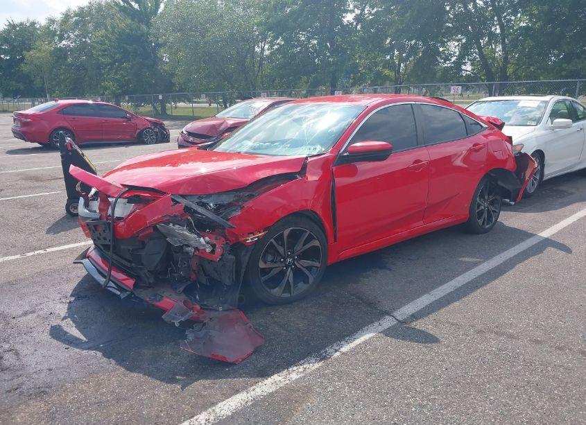Photo 2 of 2020 Honda Civic SPORT (VIN 2HGFC2F86LH555224)
