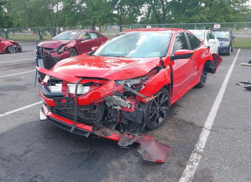 Photo 6 of 2020 Honda Civic SPORT (VIN 2HGFC2F86LH555224)