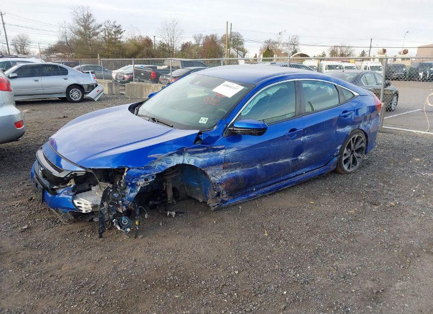 Photo 2 of 2020 Honda Civic SPORT (VIN 2HGFC2F86LH555840)
