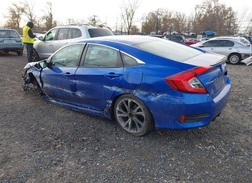 Photo 3 of 2020 Honda Civic SPORT (VIN 2HGFC2F86LH555840)