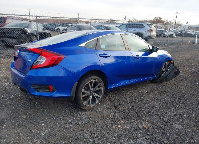 Photo 4 of 2020 Honda Civic SPORT (VIN 2HGFC2F86LH555840)