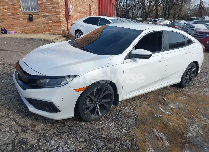 Photo 2 of 2020 Honda Civic SPORT (VIN 2HGFC2F86LH572122)