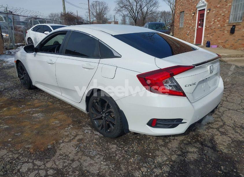 Photo 3 of 2020 Honda Civic SPORT (VIN 2HGFC2F86LH572122)
