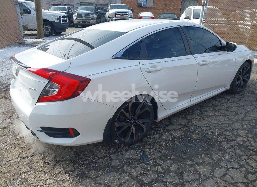 Photo 4 of 2020 Honda Civic SPORT (VIN 2HGFC2F86LH572122)