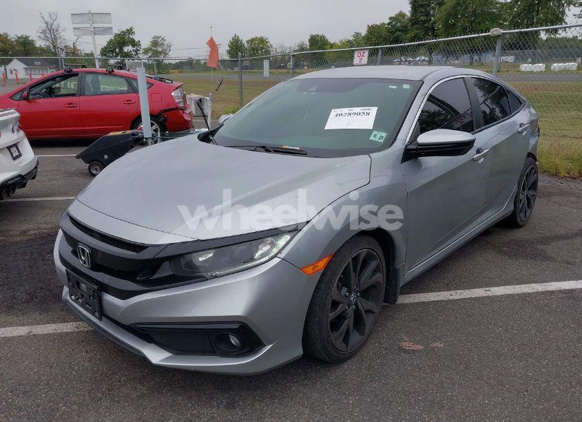 Photo 2 of 2020 Honda Civic SPORT (VIN 2HGFC2F86LH574288)