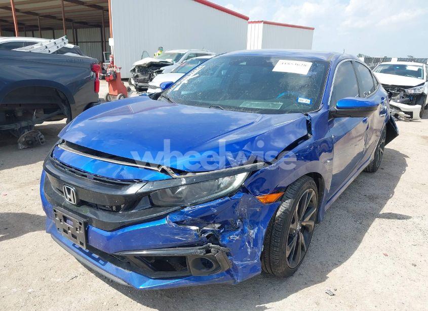 Photo 2 of 2020 Honda Civic SPORT (VIN 2HGFC2F86LH581970)