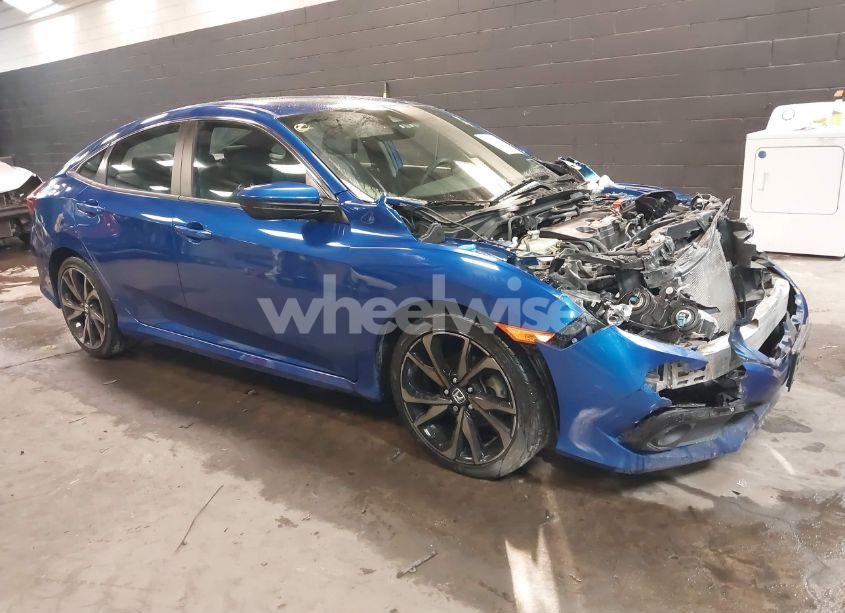 2020 Honda Civic SPORT (VIN 2HGFC2F86LH593486) main photo
