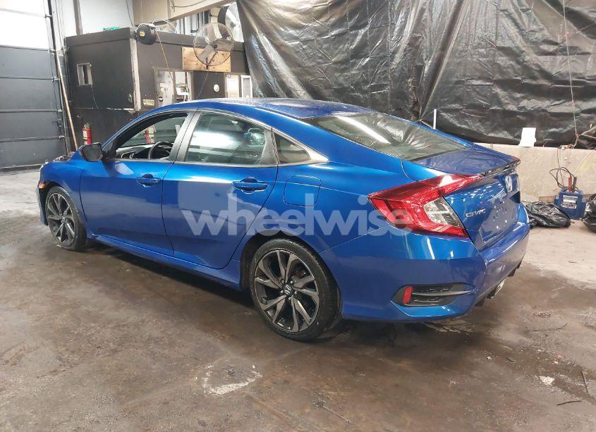 Photo 3 of 2020 Honda Civic SPORT (VIN 2HGFC2F86LH593486)