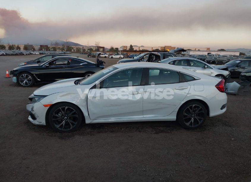 Photo 15 of 2020 Honda Civic SPORT (VIN 2HGFC2F86LH594833)