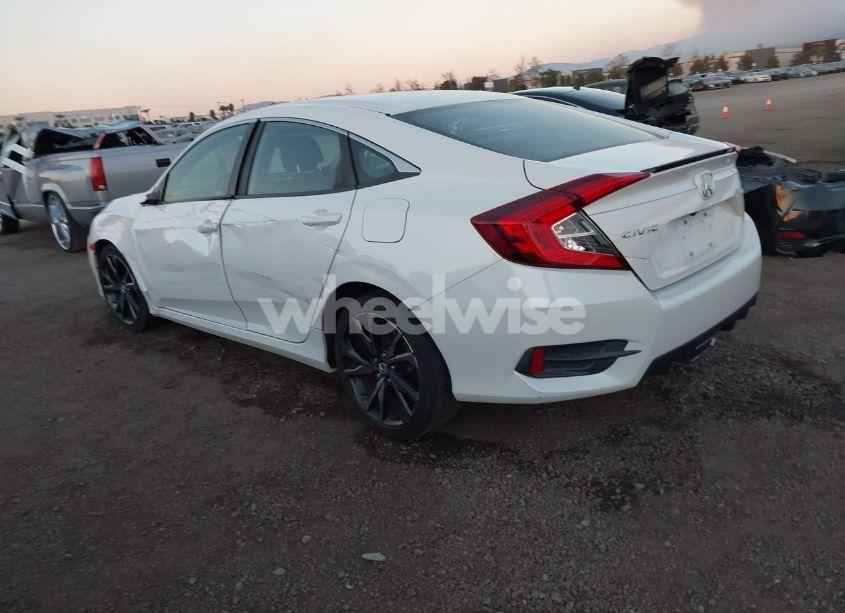 Photo 3 of 2020 Honda Civic SPORT (VIN 2HGFC2F86LH594833)