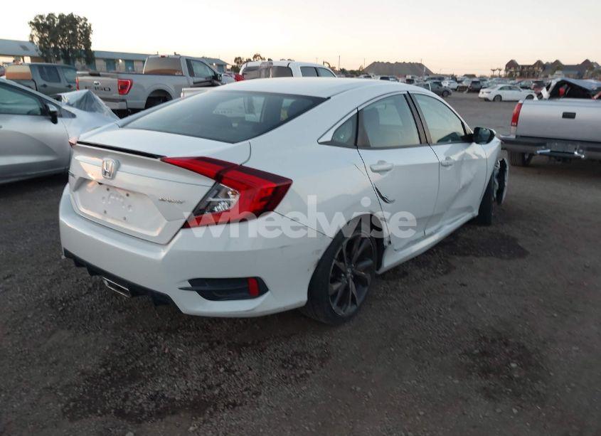 Photo 4 of 2020 Honda Civic SPORT (VIN 2HGFC2F86LH594833)