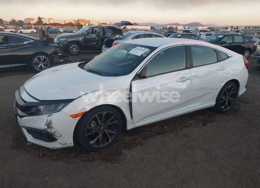 Photo 6 of 2020 Honda Civic SPORT (VIN 2HGFC2F86LH594833)