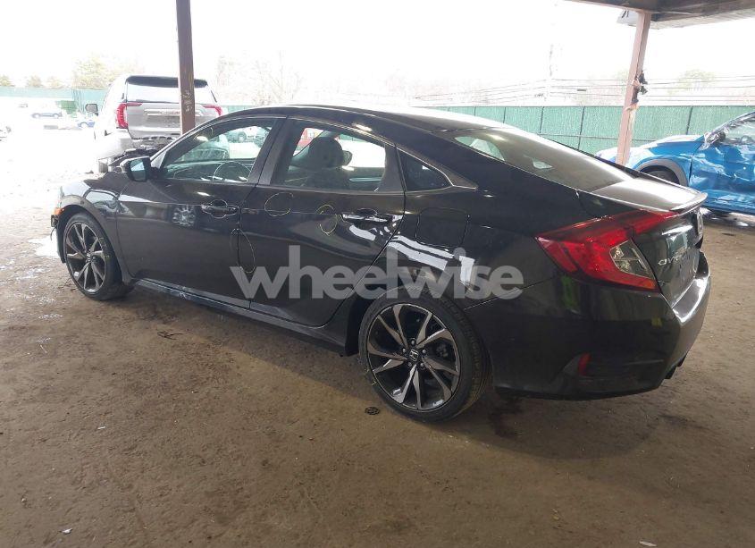 Photo 3 of 2021 Honda Civic SPORT (VIN 2HGFC2F86MH508129)