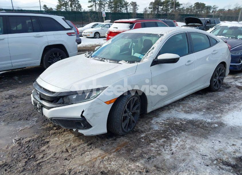 Photo 2 of 2021 Honda Civic SPORT (VIN 2HGFC2F86MH530969)