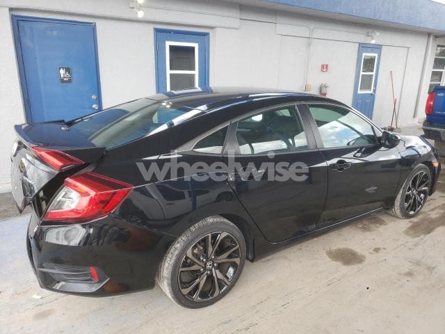 Photo 10 of 2021 HONDA CIVIC SPORT (VIN 2HGFC2F86MH536240)