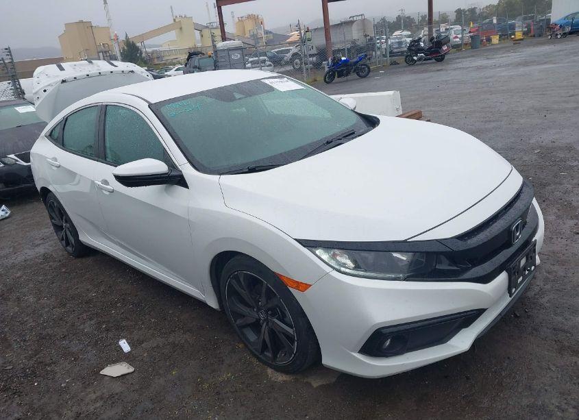 2021 Honda Civic SPORT (VIN 2HGFC2F86MH542345) main photo