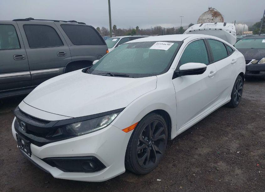 Photo 2 of 2021 Honda Civic SPORT (VIN 2HGFC2F86MH542345)