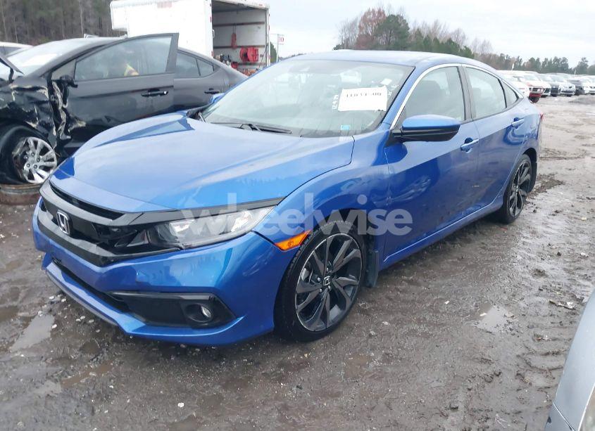 Photo 2 of 2021 Honda Civic SPORT (VIN 2HGFC2F86MH549330)