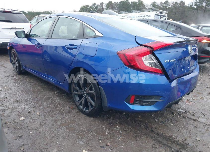Photo 3 of 2021 Honda Civic SPORT (VIN 2HGFC2F86MH549330)