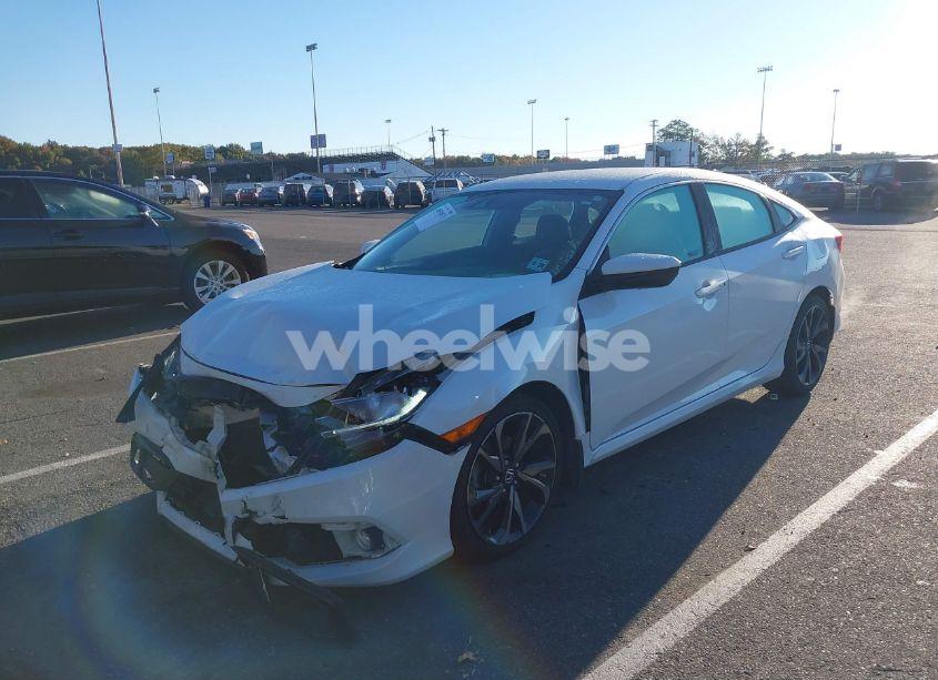 Photo 2 of 2021 Honda Civic SPORT (VIN 2HGFC2F86MH549683)