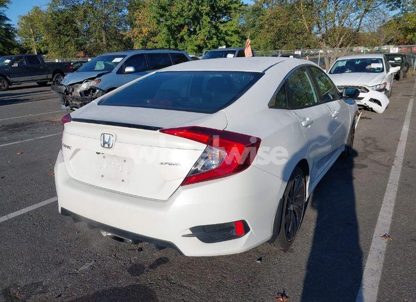 Photo 4 of 2021 Honda Civic SPORT (VIN 2HGFC2F86MH549683)