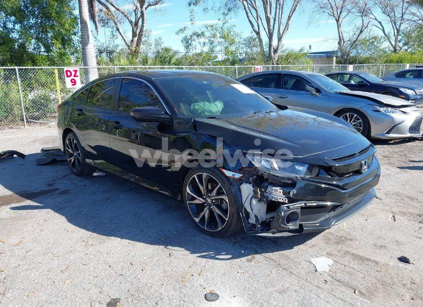 2021 Honda Civic SPORT (VIN 2HGFC2F86MH551028) main photo