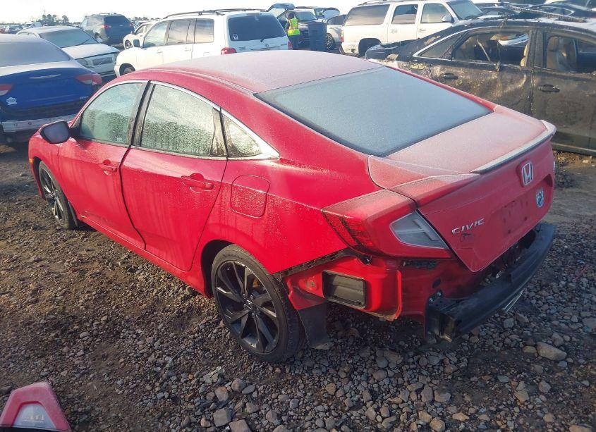 Photo 3 of 2019 Honda Civic SPORT (VIN 2HGFC2F87KH524319)