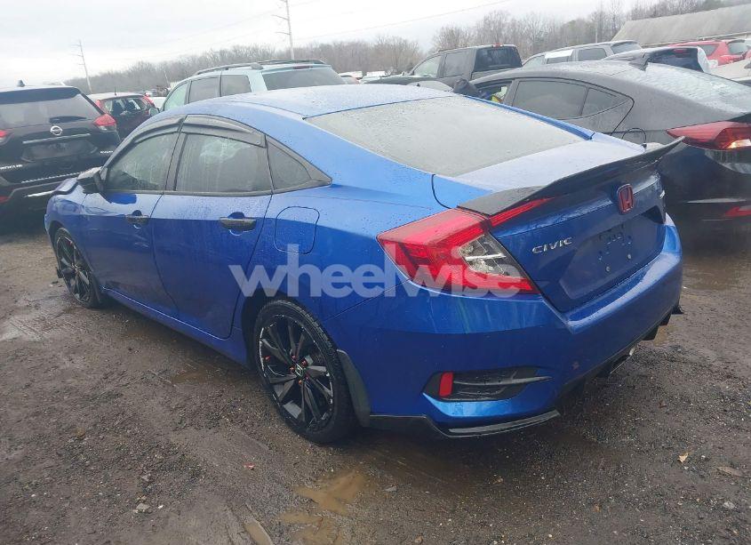 Photo 3 of 2019 Honda Civic SPORT (VIN 2HGFC2F87KH525180)