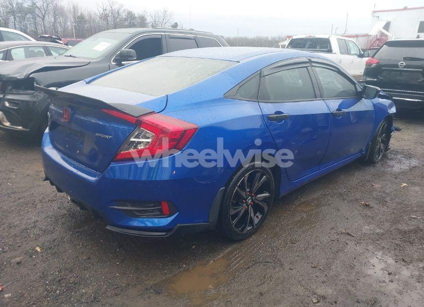 Photo 4 of 2019 Honda Civic SPORT (VIN 2HGFC2F87KH525180)
