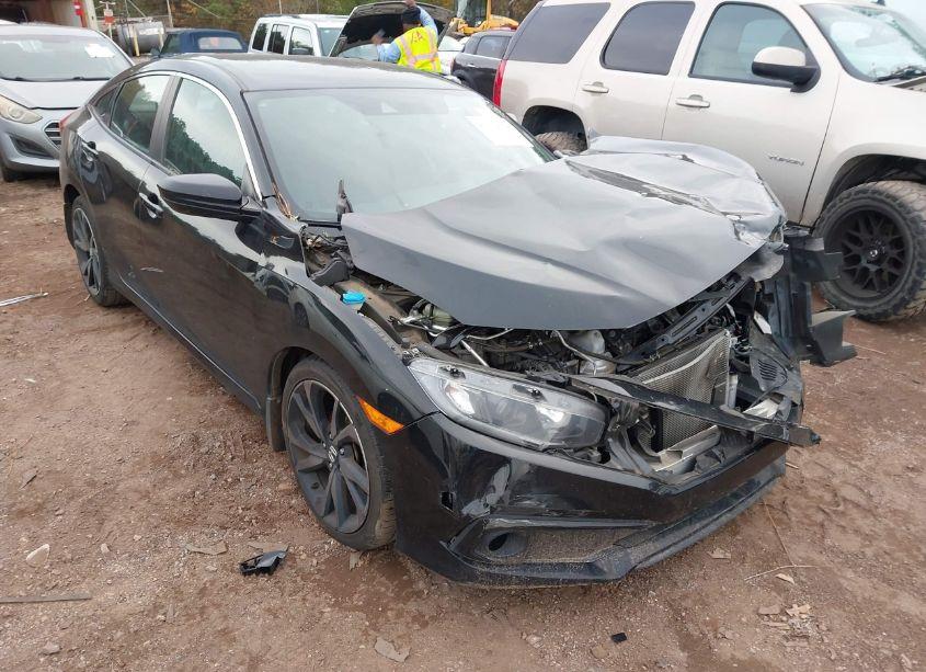 2019 Honda Civic SPORT (VIN 2HGFC2F87KH571804) main photo
