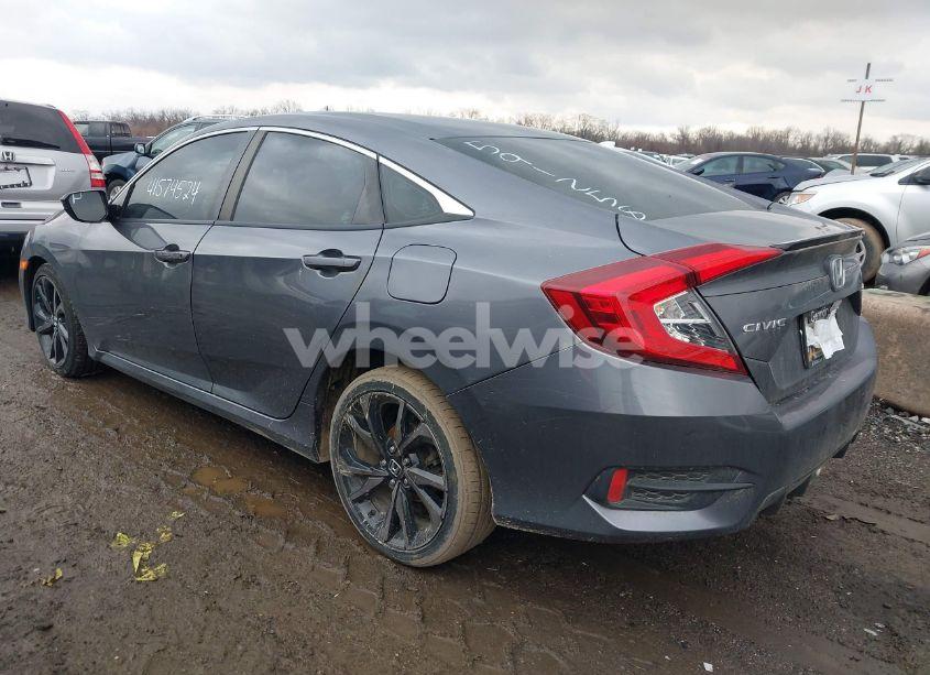 Photo 3 of 2019 Honda Civic SPORT (VIN 2HGFC2F87KH591258)