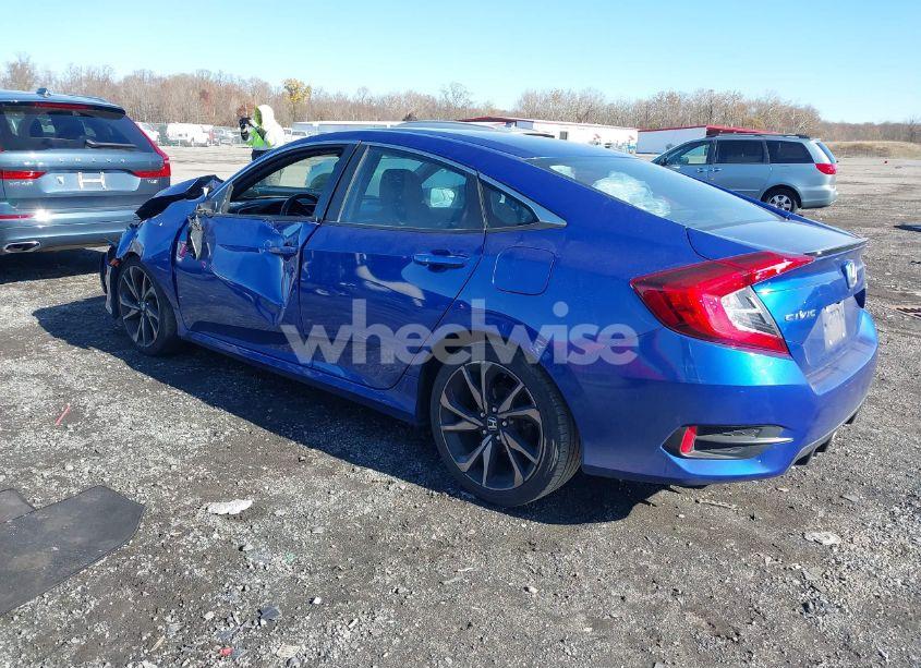Photo 3 of 2020 Honda Civic SPORT (VIN 2HGFC2F87LH516979)