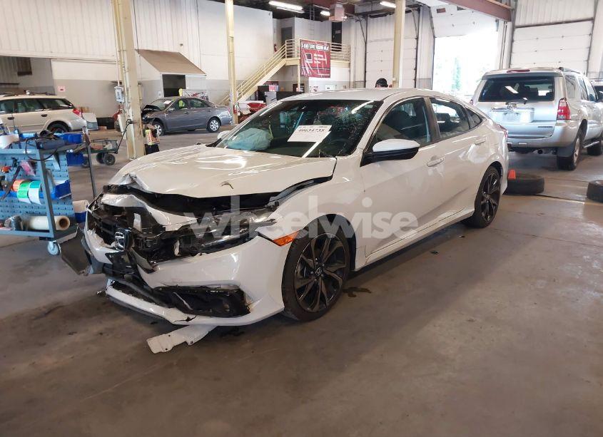 Photo 2 of 2020 Honda Civic SPORT (VIN 2HGFC2F87LH517050)