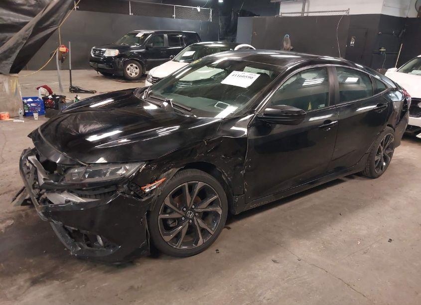 Photo 2 of 2020 Honda Civic SPORT (VIN 2HGFC2F87LH540246)