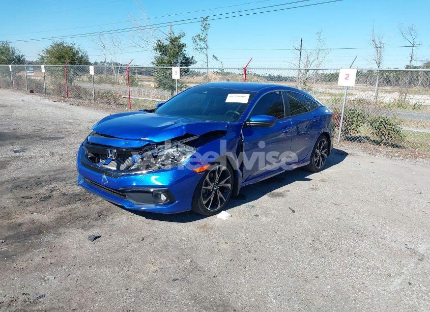 Photo 2 of 2020 Honda Civic SPORT (VIN 2HGFC2F87LH548377)