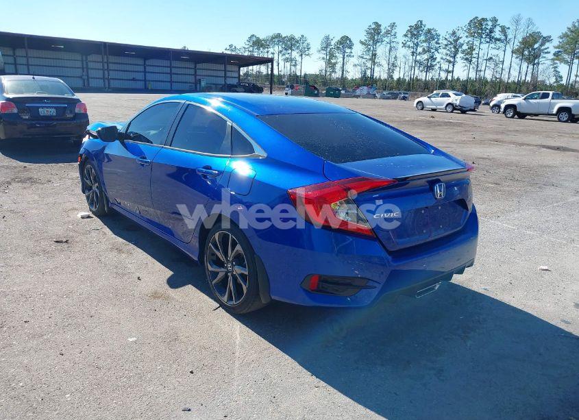 Photo 3 of 2020 Honda Civic SPORT (VIN 2HGFC2F87LH548377)