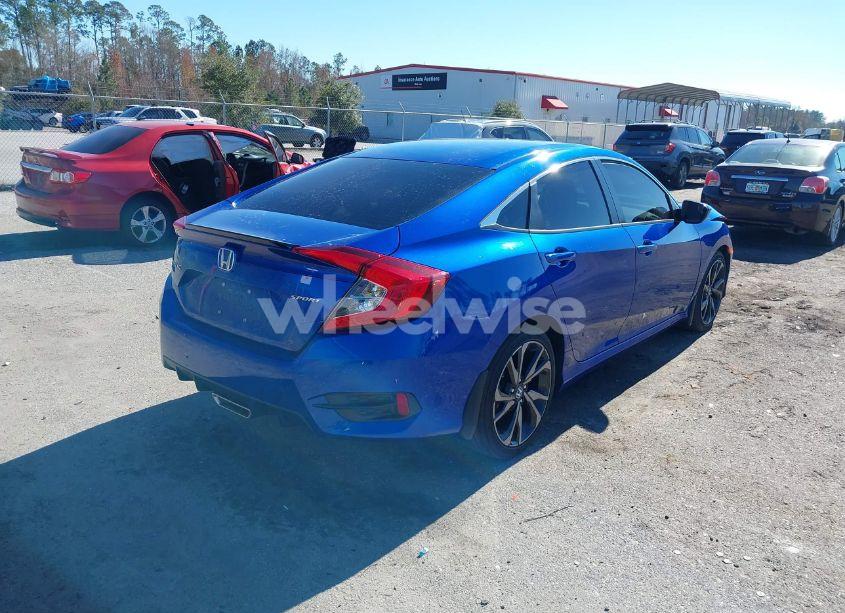 Photo 4 of 2020 Honda Civic SPORT (VIN 2HGFC2F87LH548377)
