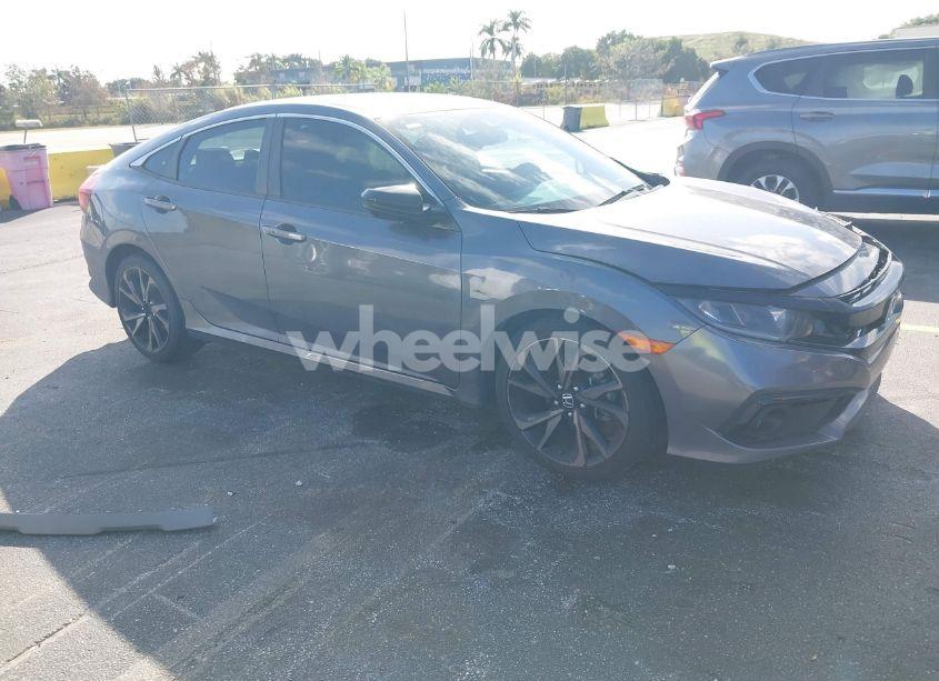 2020 Honda Civic SPORT (VIN 2HGFC2F87LH554129) main photo