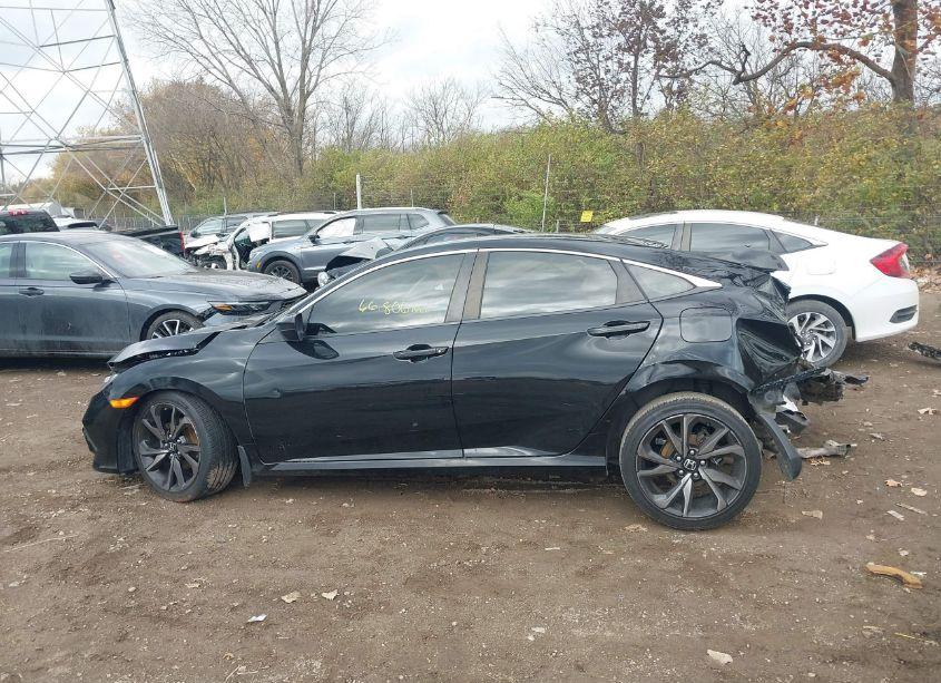 Photo 15 of 2020 Honda Civic SPORT (VIN 2HGFC2F87LH557015)