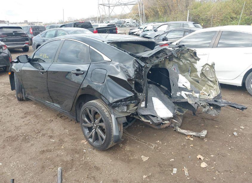 Photo 3 of 2020 Honda Civic SPORT (VIN 2HGFC2F87LH557015)
