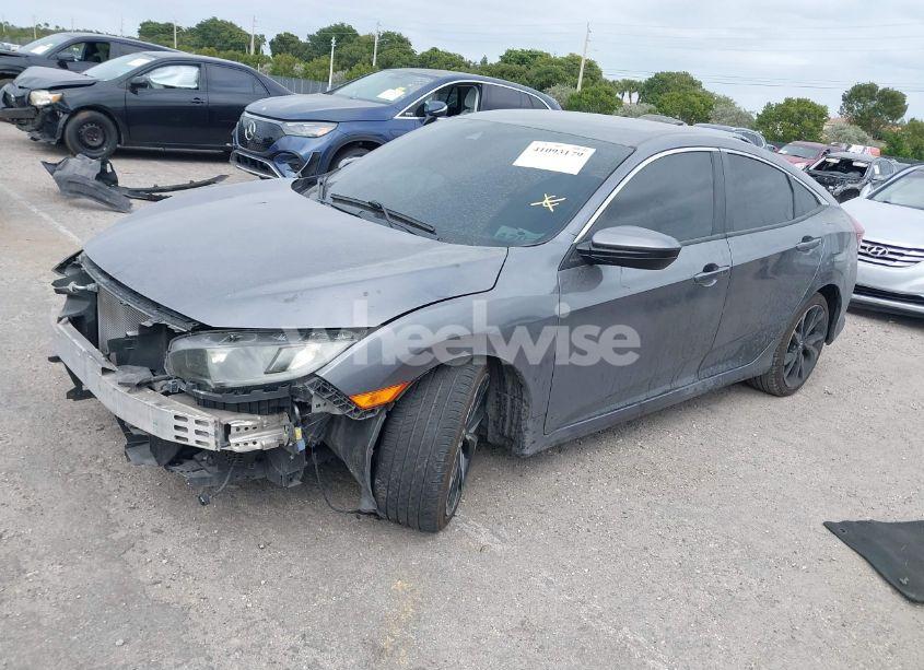 Photo 2 of 2021 Honda Civic SPORT (VIN 2HGFC2F87MH539468)