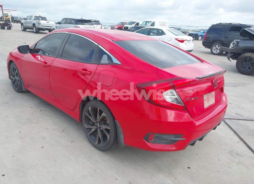 Photo 3 of 2021 Honda Civic SPORT (VIN 2HGFC2F87MH539535)