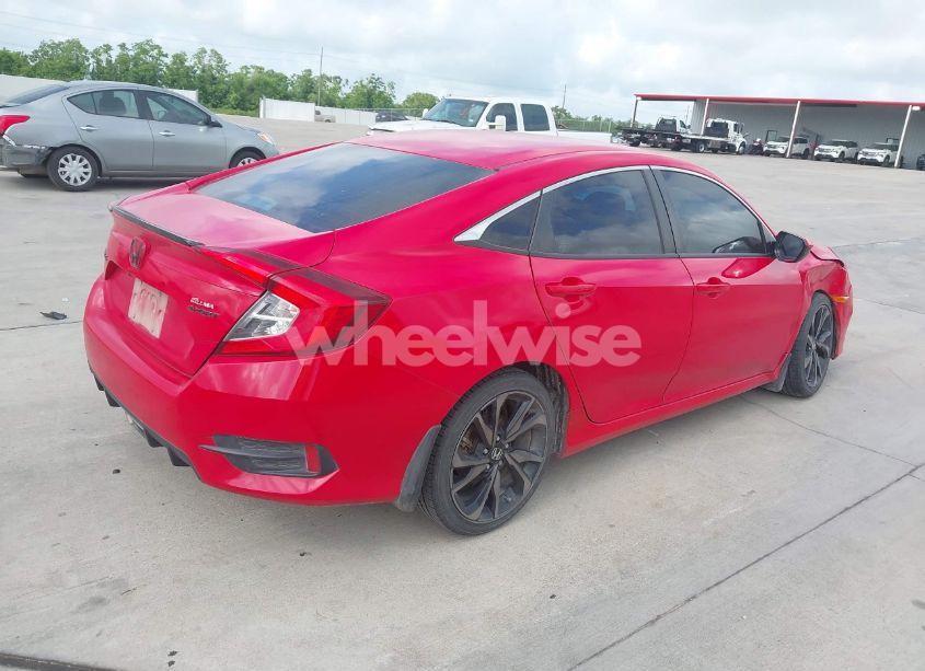 Photo 4 of 2021 Honda Civic SPORT (VIN 2HGFC2F87MH539535)