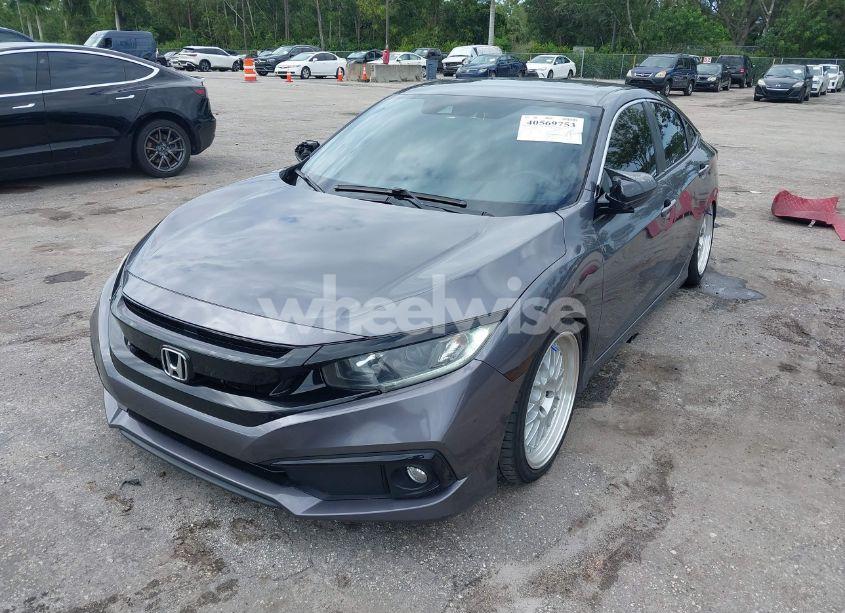 Photo 2 of 2021 Honda Civic SPORT (VIN 2HGFC2F87MH543570)