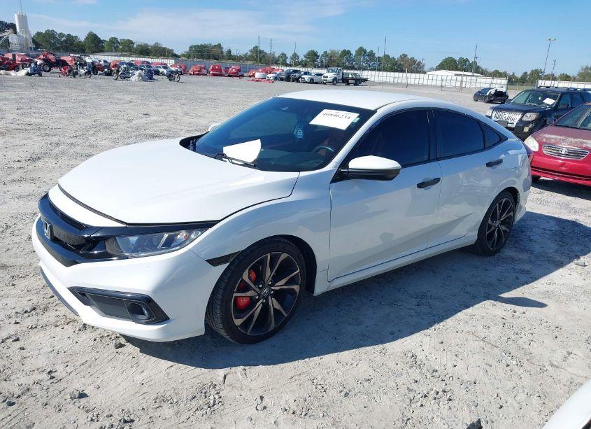 Photo 2 of 2021 Honda Civic SPORT (VIN 2HGFC2F87MH551670)