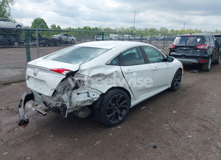 Photo 4 of 2019 Honda Civic SPORT (VIN 2HGFC2F88KH529643)